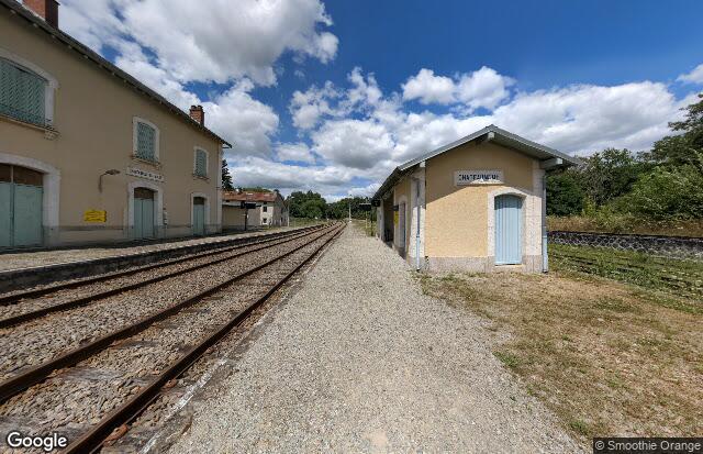 photo de la gare de Châteauneuf - Bujaleuf