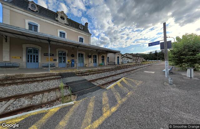 photo de la gare de Eymoutiers Vassivière