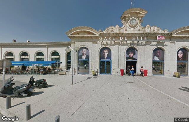 photo de la gare de Sète